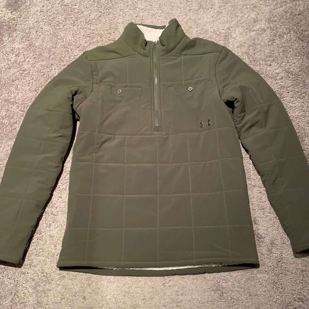 Under armour fleece jacket 3/4 zip